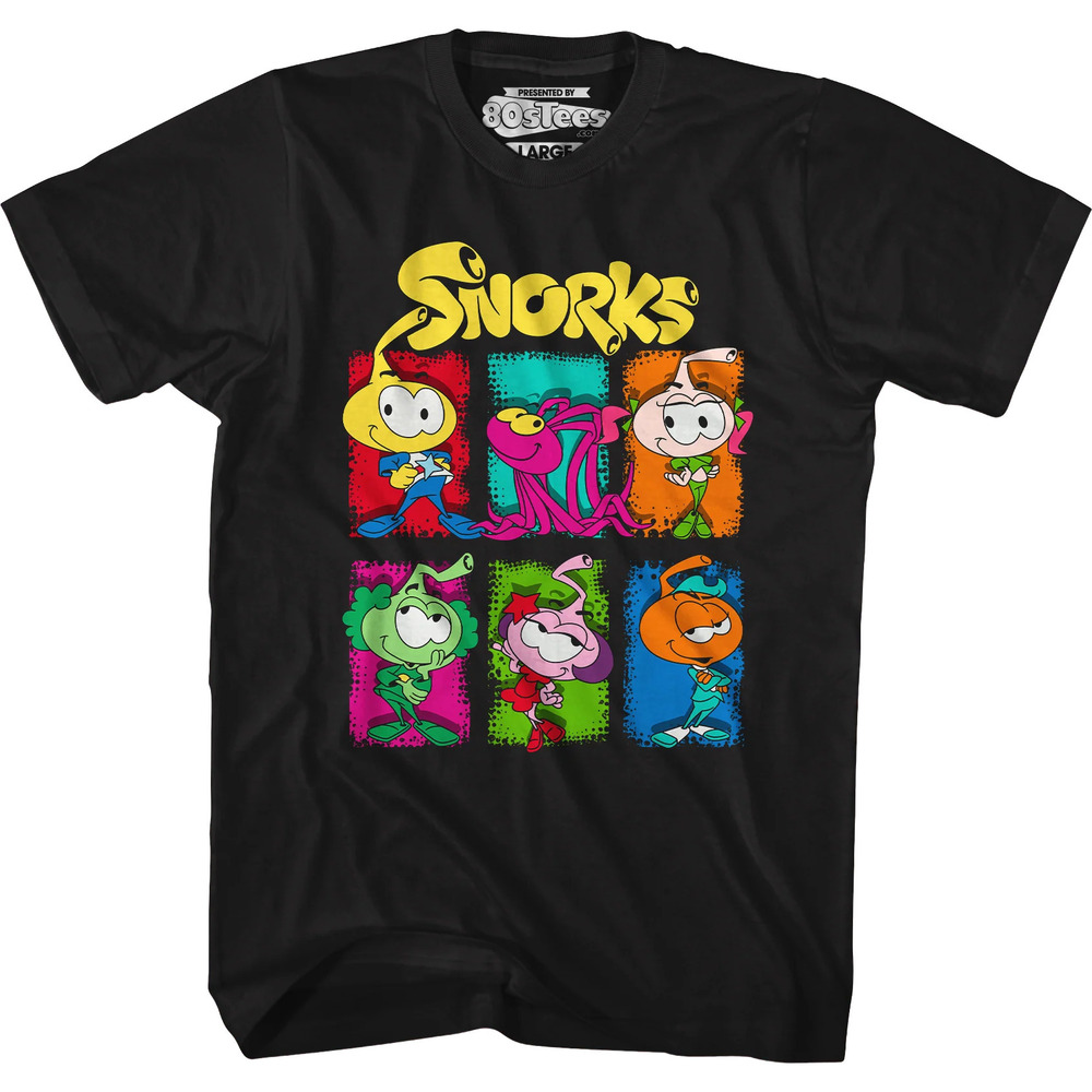 Color Blocks Snorks Tshirt